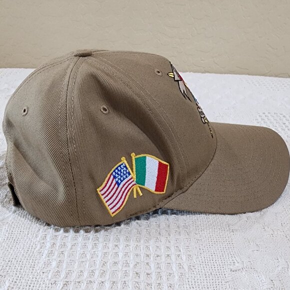 The Corps 2nd NATO Signal Battalion Logo Tan Beige Military Baseball Cap Hat - Picture 10 of 16